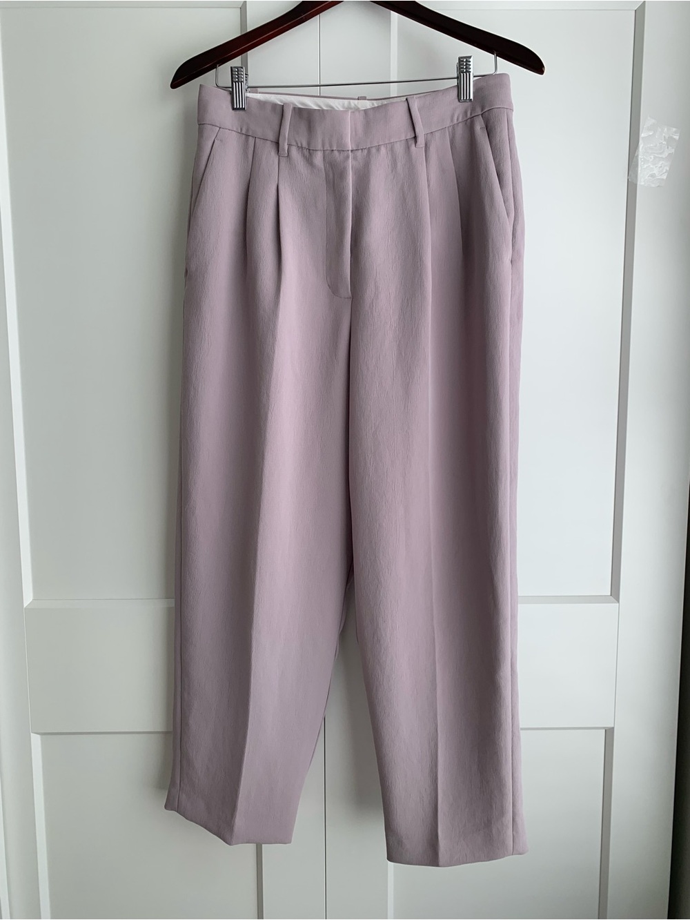 Wilfred The Effortless Pants Size 10 High-Rise Lavender  Japanese Crepette